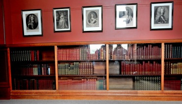 Books in hallway at Biltmore House, NC, The Author Chronicles