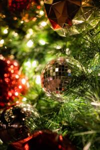The Author Chronicles, Top Picks Thursday, J. Thomas Ross, shiny Christmas balls on tree